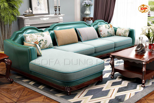 Sofa Phòng Khách Phong Cách Tân Cổ Điển Đẹp Cuốn Hút DP-PK12