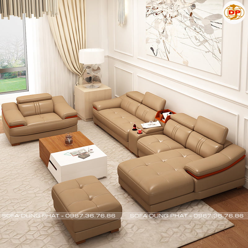 mua Sofa Da Nhập Khẩu Cao Cấp DP-CC15
