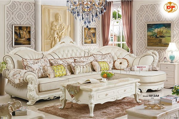 Sản phẩm sofa góc tân cổ điển