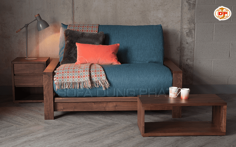 chất liệu và màu sắc mẫu sofa gỗ đẹp