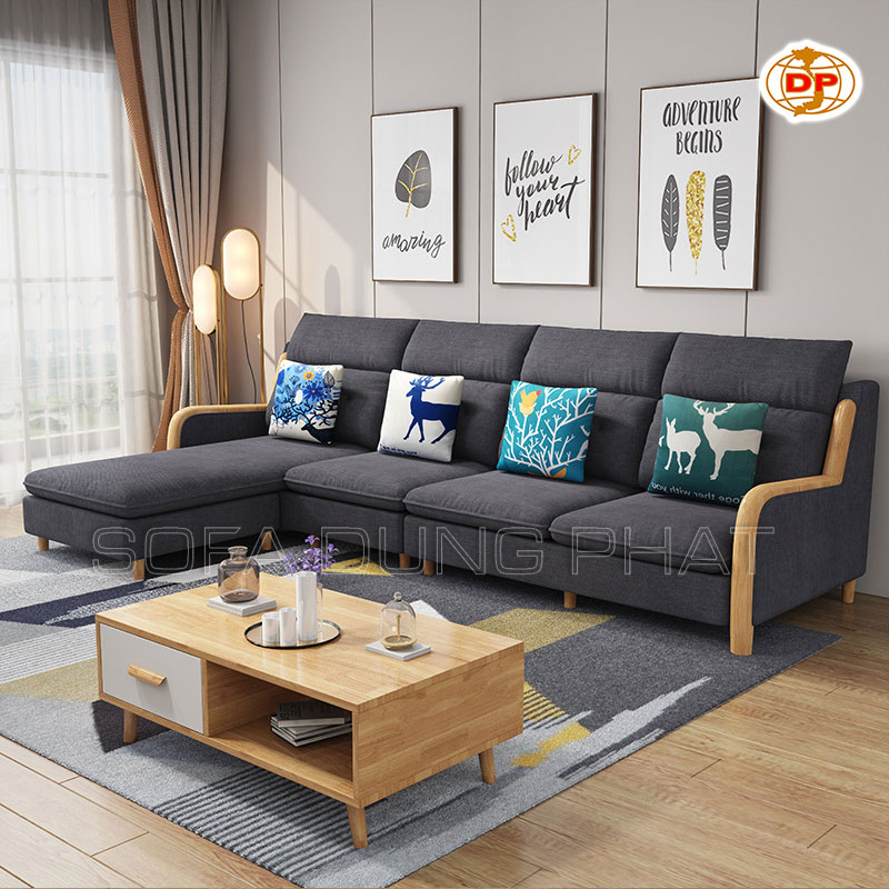 Sofa Phòng Khách Thiết Kế Đơn Giản Đẹp Nhẹ Nhàng DP-PK31 5