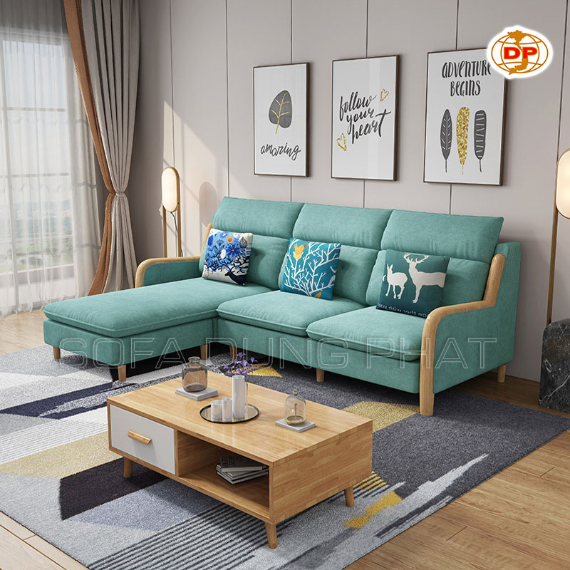 Sofa Phòng Khách Thiết Kế Đơn Giản Đẹp Nhẹ Nhàng DP-PK31