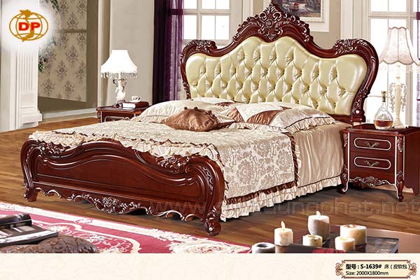 giường ngủ tân cổ điển 