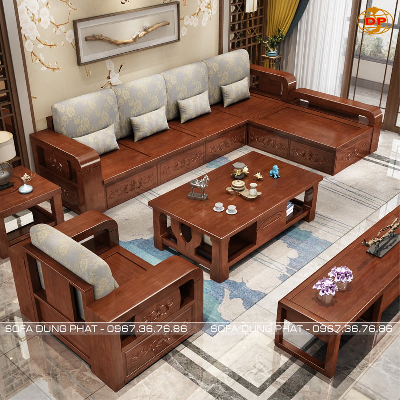 ghế sofa gỗ đẹp