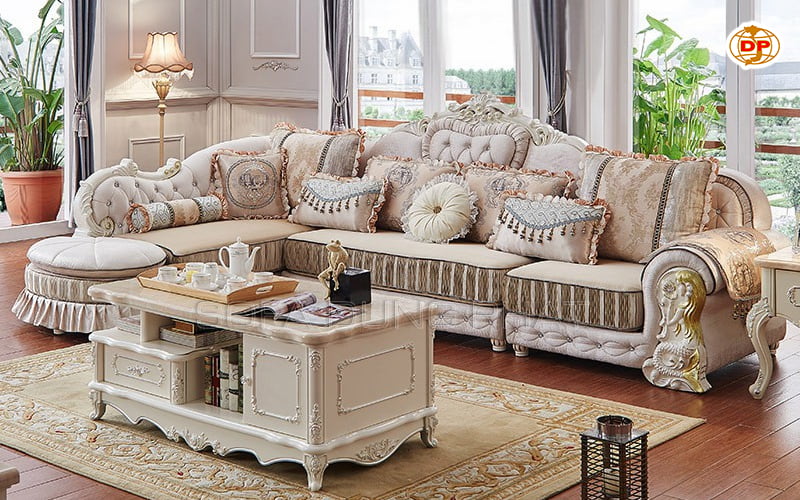 sofa cổ điển Gò Vấp có thiết kế tinh xảo