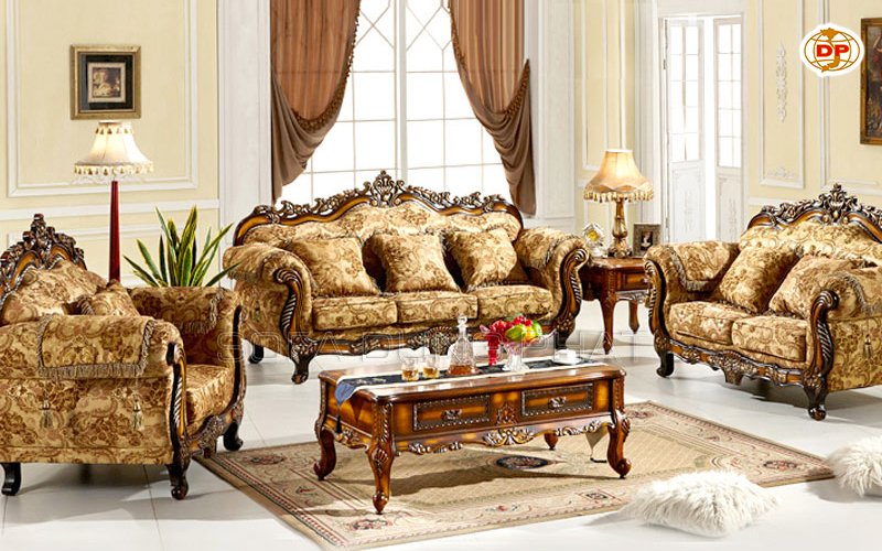 sofa nhập khẩu Quận 2 bọc vải sang trọng