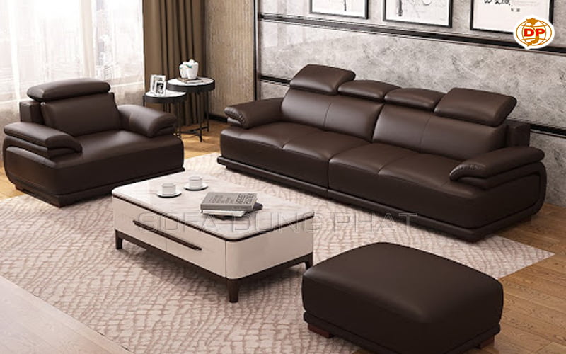 sofa nhập khẩu Quận 8 bọc da thật