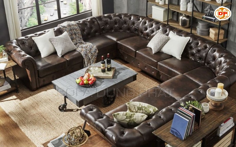 ghế sofa da bò chất lượng