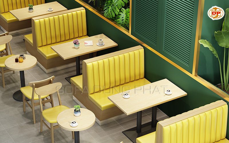 sofa café Nhơn Trạch thẩm mỹ cao