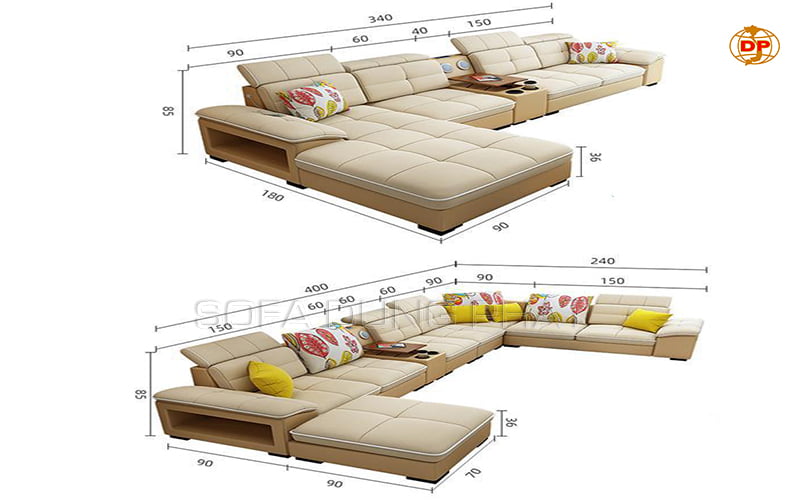 Kích thước sofa nhập khẩu