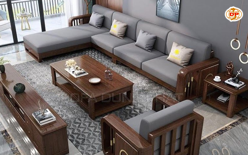 mẫu sofa gỗ cao cấp