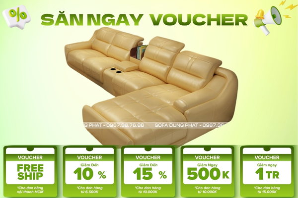 Sofa Cao Cấp Thiết Kế Đa Năng Tiện Lợi DP-CC48