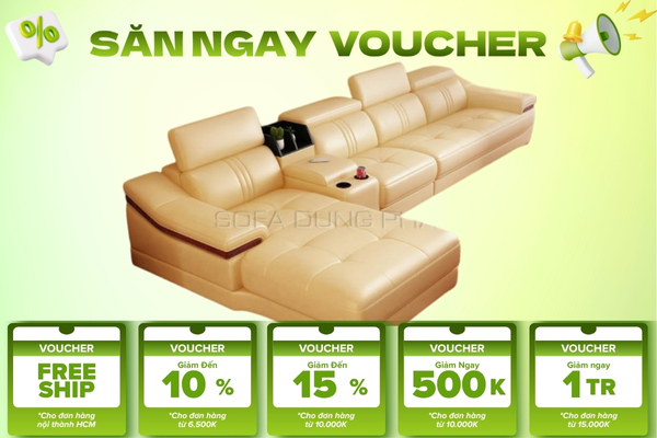 Sofa Cao Cấp Sáng Màu Thời Thượng DP-CC09