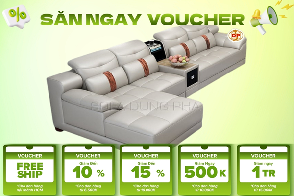 Sofa Cao Cấp Gối Tựa Êm Dịu DP-CC19