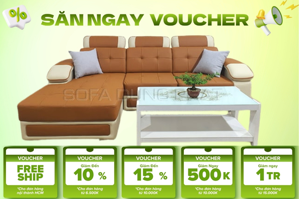 Sofa Cao Cấp Mẫu Mới Bọc Da Sang Trọng DP-CC51