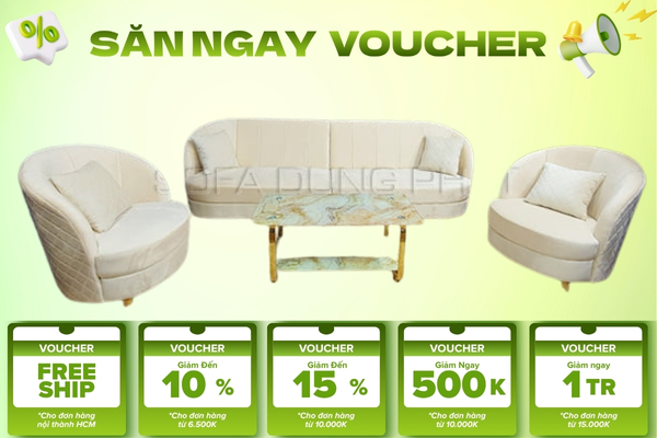 Sofa Cao Cấp Chất Liệu Nhung Tỏa Sáng DP-CC53