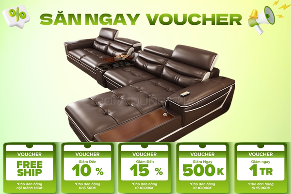 Ghế Sofa Cao Cấp Tích Hợp Tiện Nghi Sang Trọng DP-CC21