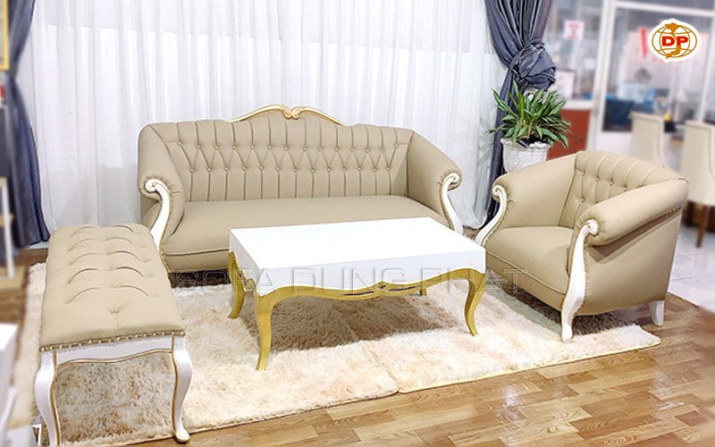 Với thiết kế tinh tế và độc đáo, chiếc ghế sofa tân cổ điển sẽ là điểm nhấn của không gian phòng khách của bạn. Với sự kết hợp giữa các tông màu trang nhã và chi tiết tinh tế, sofa này sẽ mang đến cho bạn một không gian vừa sang trọng vừa thu hút.