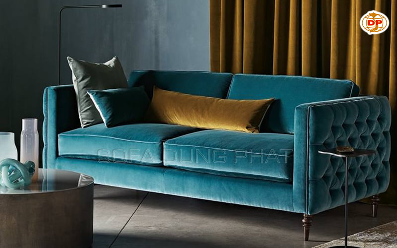 ghế sofa vải nhung