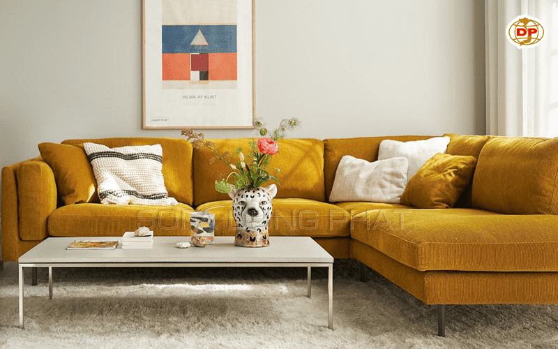 sofa vải nhung mang đến nhiều lựa chọn