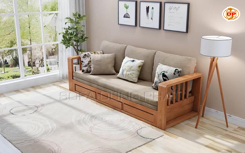 sofa giường gỗ đa năng