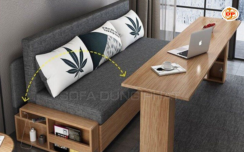 sofa giường gỗ đa năng giá rẻ