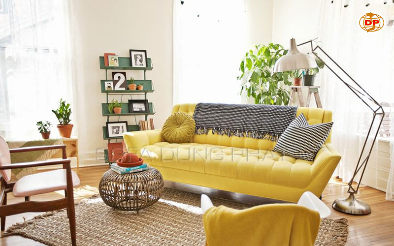 sofa giá rẻ màu sắc tươi mới bền đẹp