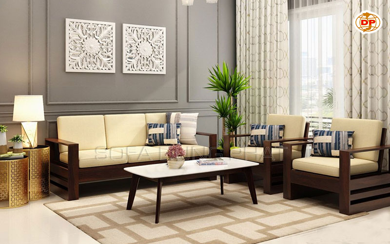 sofa gỗ cao cấp