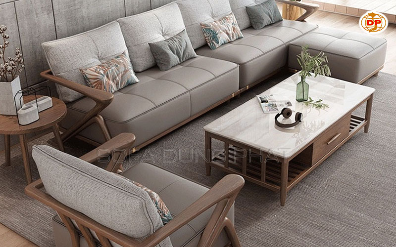 sofa gỗ cao cấp hiện đại giá rẻ