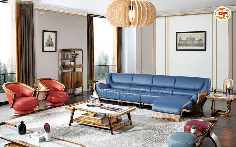 sofa góc tân cổ điển đẹp