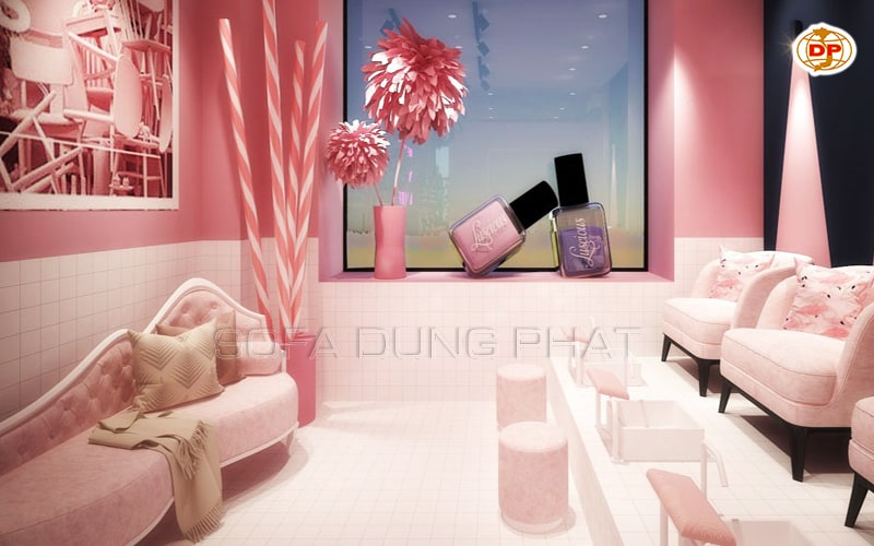 ghế làm nail có bồn