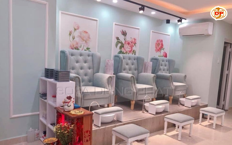ghế nail có bồn
