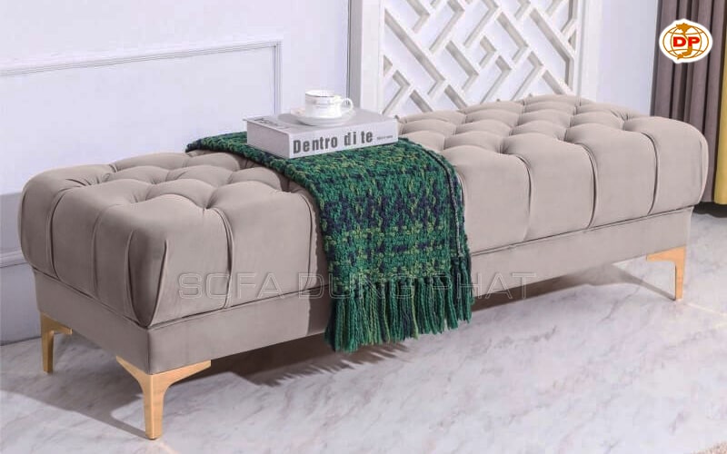 sofa băng dài không tựa thẩm mỹ