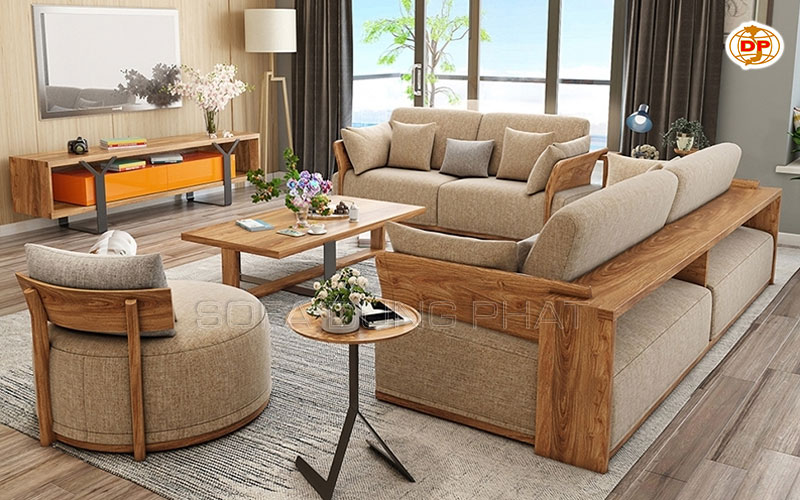 ghế sofa gỗ cao cấp hiện đại