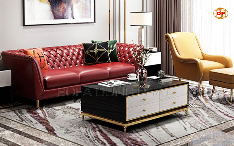 bàn ghế sofa tân cổ điển đẹp