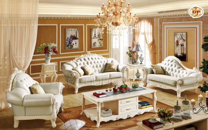 bàn ghế sofa tân cổ điển giá rẻ