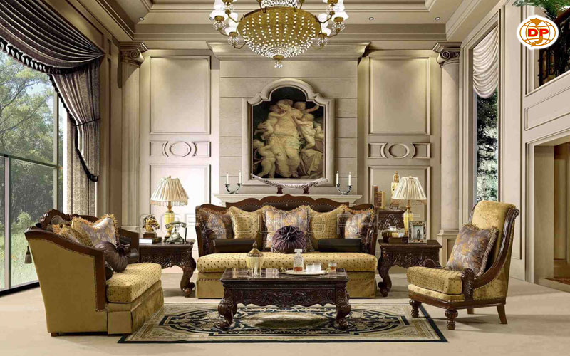 mua bộ ghế sofa tân cổ điển