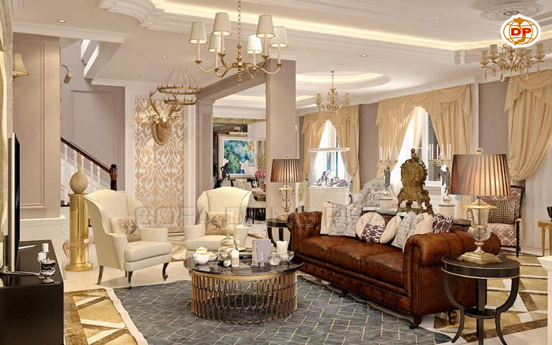 bộ ghế sofa tân cổ điển đẹp