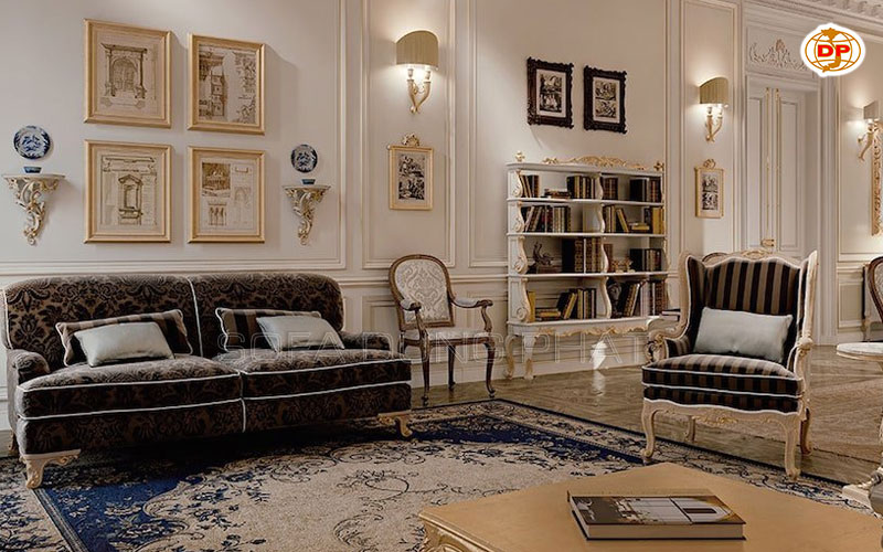 mua ghế sofa đơn tân cổ điển