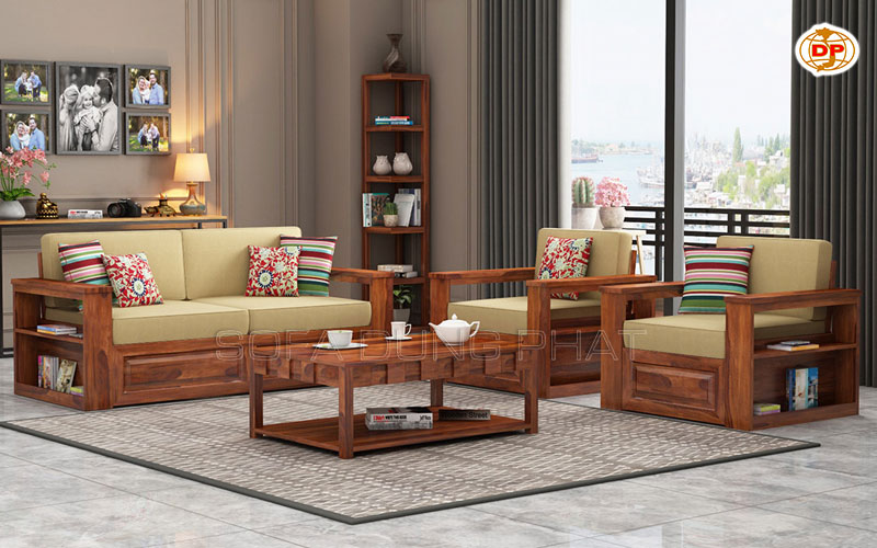 sofa gỗ văn phòng giá rẻ