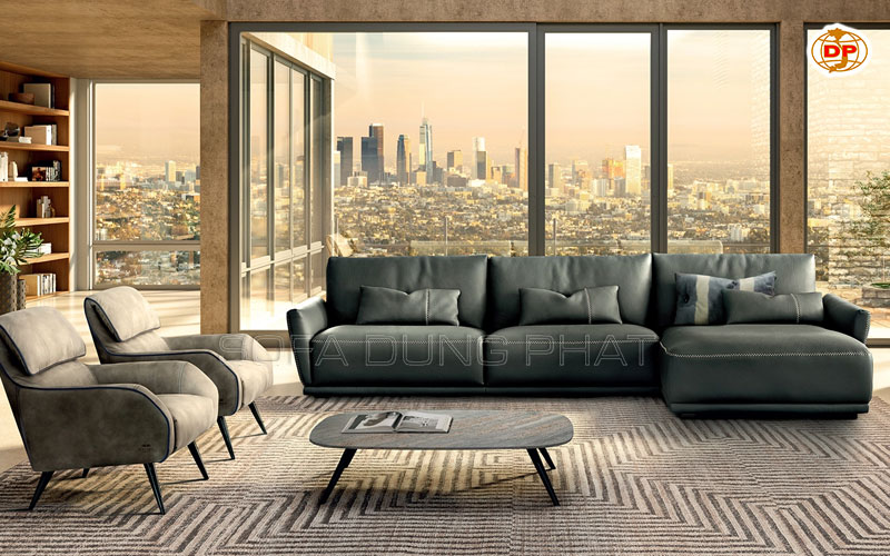 mẫu sofa da đẹp 2022 chất lượng