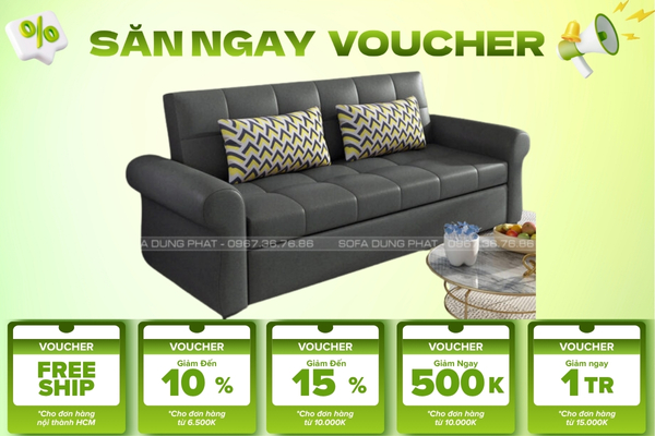Ghế Sofa Giường Kéo Nhỏ Gọn DP-GK29