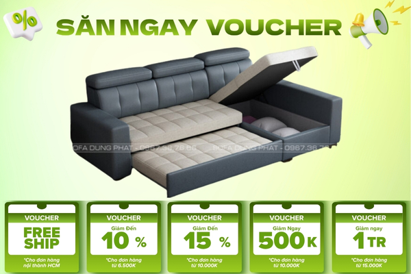 Ghế Sofa Giường Ngủ Thông Minh DP-GK10