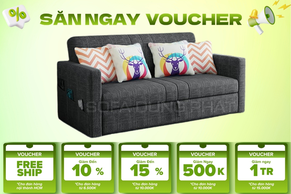 15 Ghế Sofa Giường Kéo Thông Minh DP-GK32