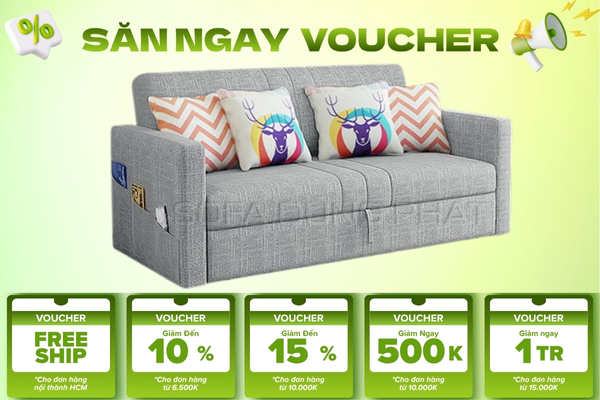 42 Ghế Sofa Giường Kéo Thời Trang DP-GK31