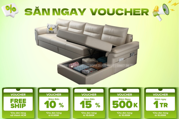 5 Ghế Sofa Giường Kéo Chữ L Màu Xám Thời Trang DP-GK30