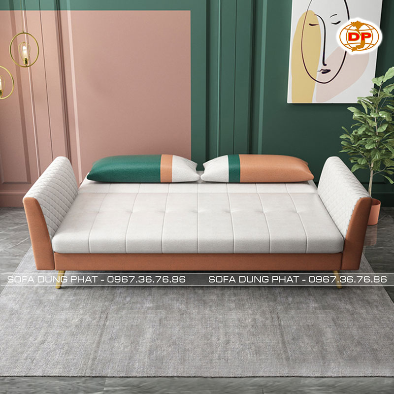 Sofa Giường Bật Bọc Da Phối Màu Tỏa Sáng DP-GB29 6