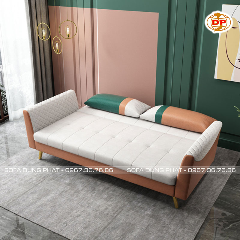 Sofa Giường Bật Bọc Da Phối Màu Tỏa Sáng DP-GB29 5