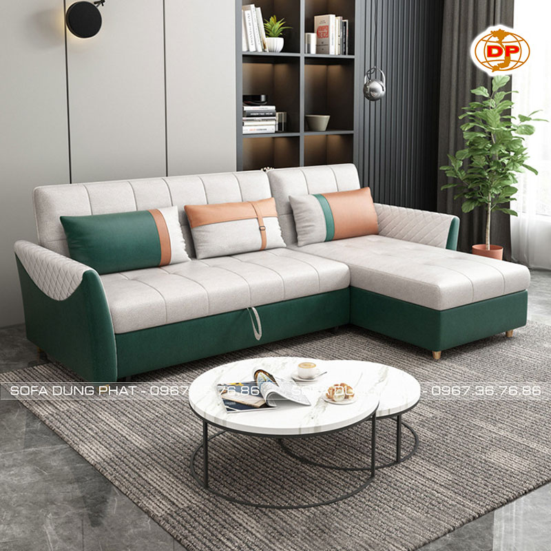 Sofa Giường Góc Đa Năng Phối Màu Tươi Trẻ DP-GK62 9