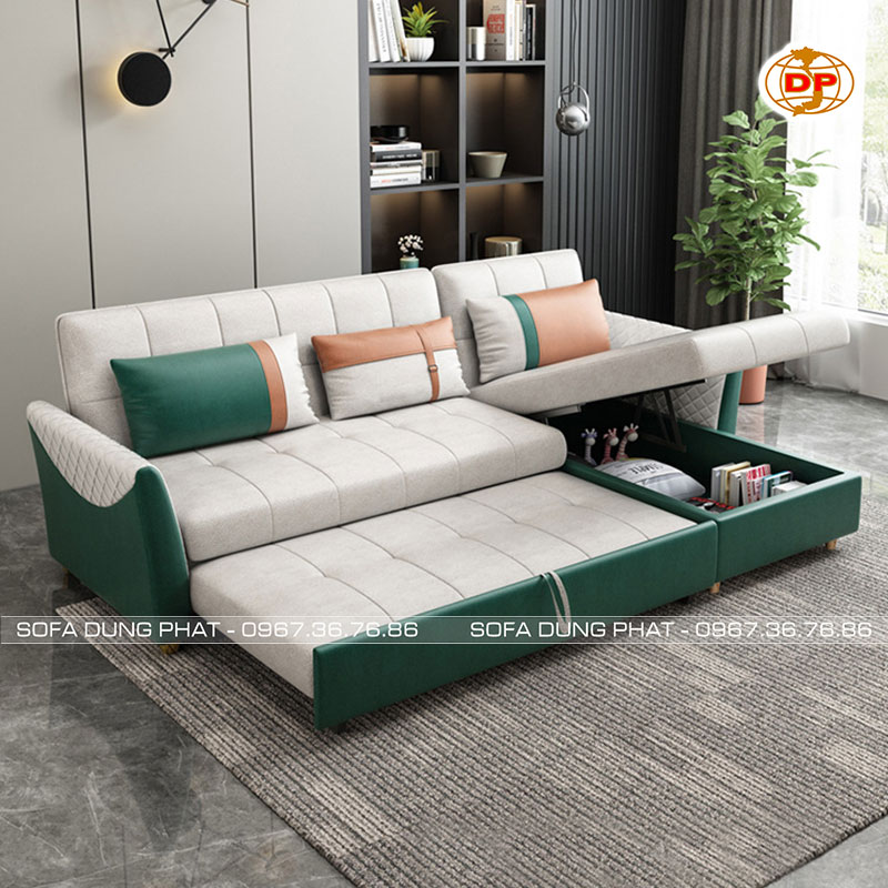 Sofa Giường Góc Đa Năng Phối Màu Tươi Trẻ DP-GK62 6